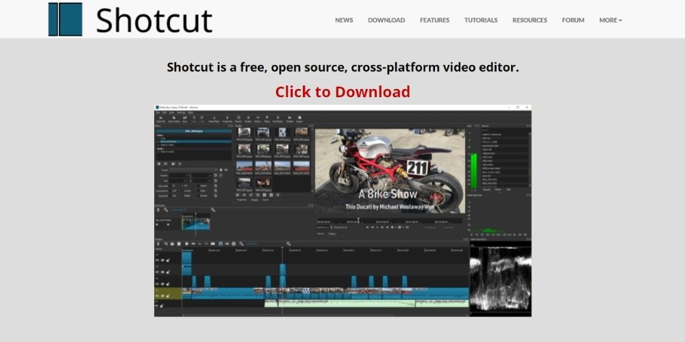 Shotcut - Best Free Video Editing Software