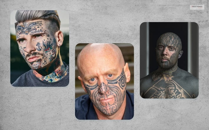 All Over Face Tattoos