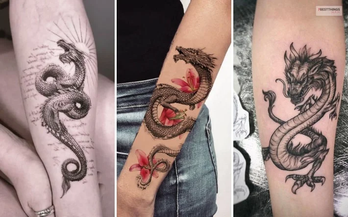 Illustrative Dragon Tattoo Ideas