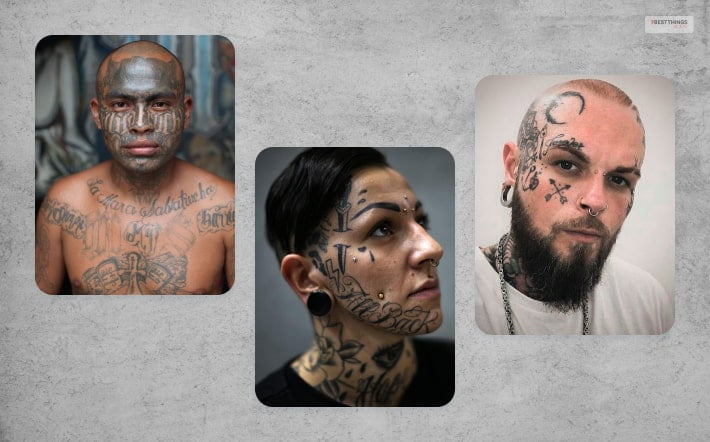 Mysterious Face Tattoos