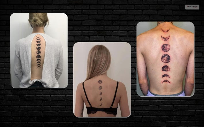 Moon Phases Tattoo  